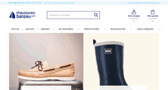 Desktop Screenshot of chaussuresbateau.com